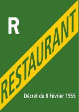 Panneau licence restaurant g0510 1
